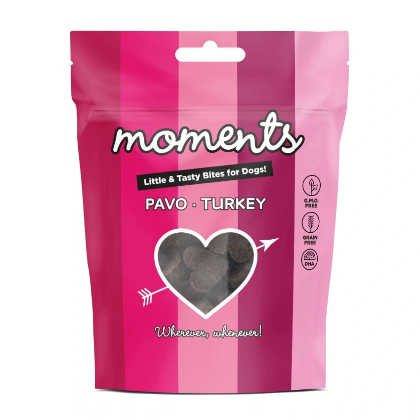 Moments hundesnack Kalkun 60 g - naturlige hundegodbidder